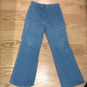 Light Wash Flare Jeans